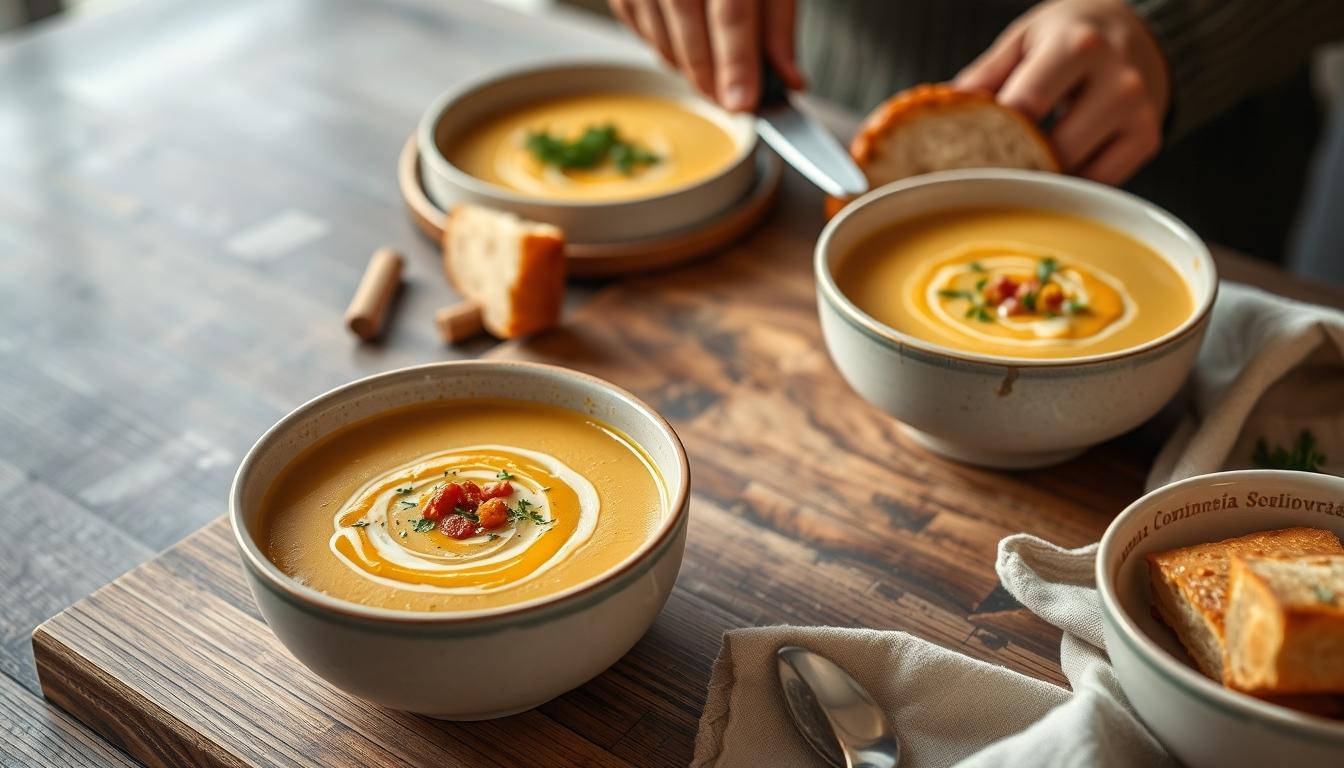 Balanced healthy meal prepared in a home kitchen